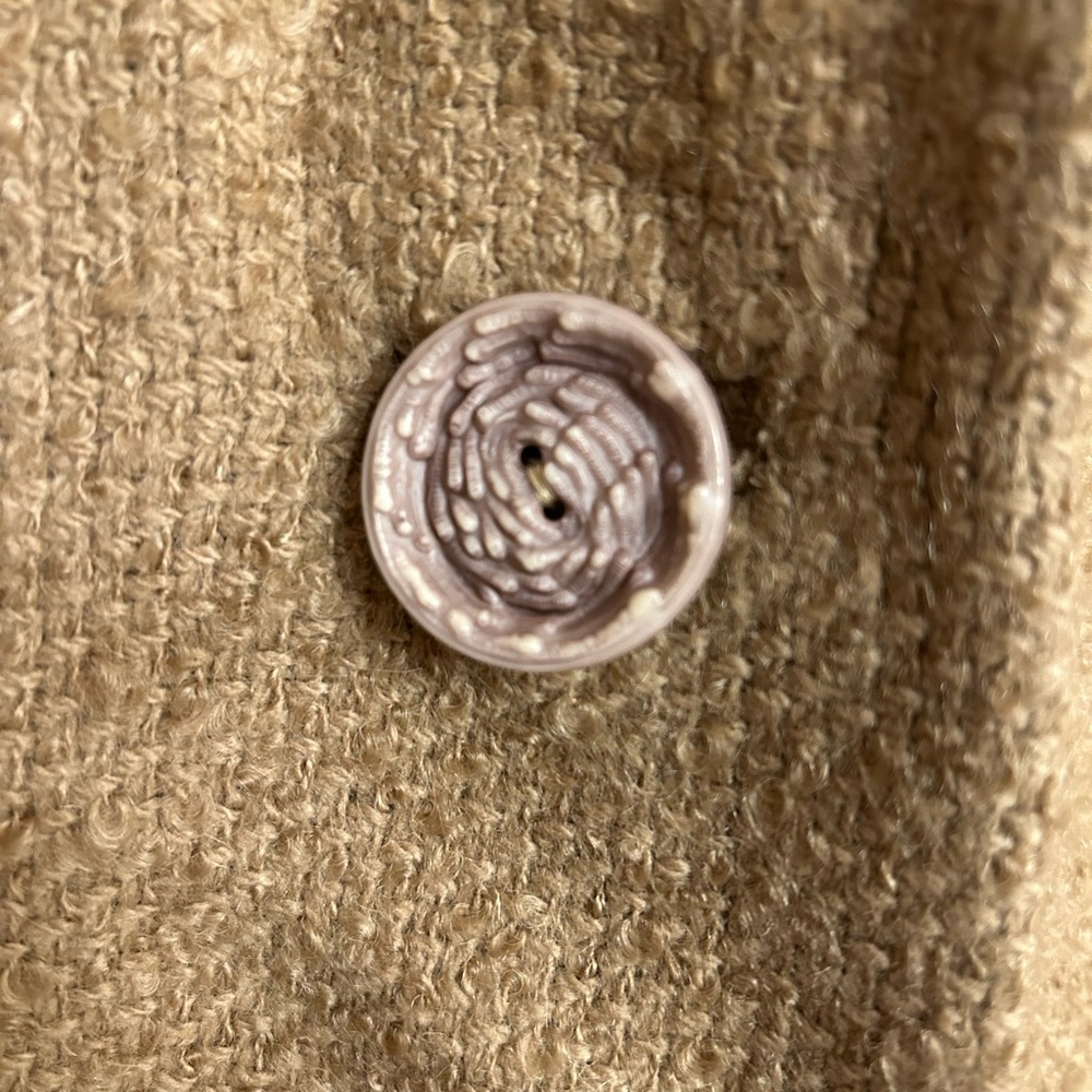 Vintage Shagmoor Coat With Faux Fur Collar - Picture 3 of 13